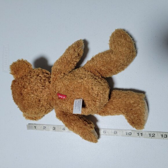 Steiff FAO Geoffrey Teddy Bear 12 Inch Plush Stuffed Animal Soft Toy 2016 - Picture 7 of 7